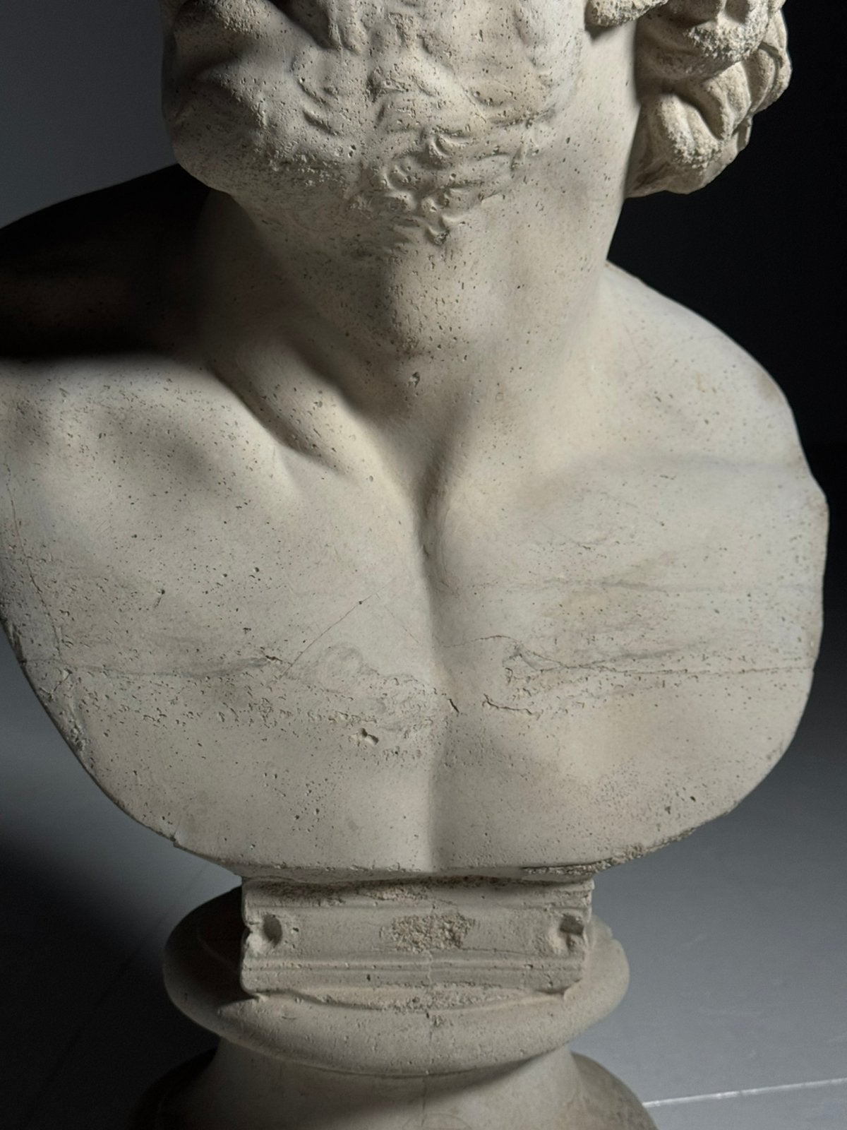 Beton Borstbeeld Companion of Odysseus, Ophalen of Verzenden