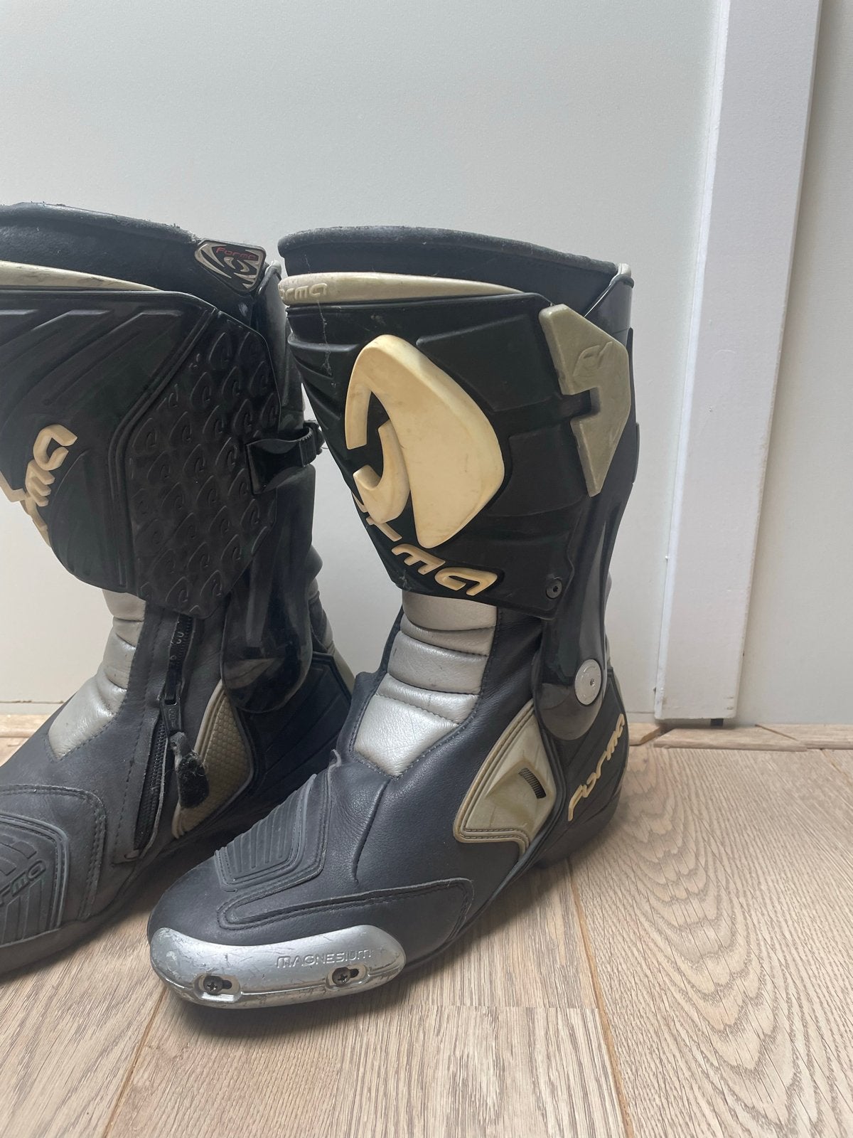 Forma motorlaarzen maat 42- Zwart/Grijs, Ophalen, Tweedehands, Heren, Laarzen
