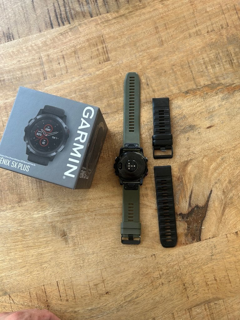 GARMIN FENIX 5X plus, Ophalen, Gebruikt, IOS, Waterdicht