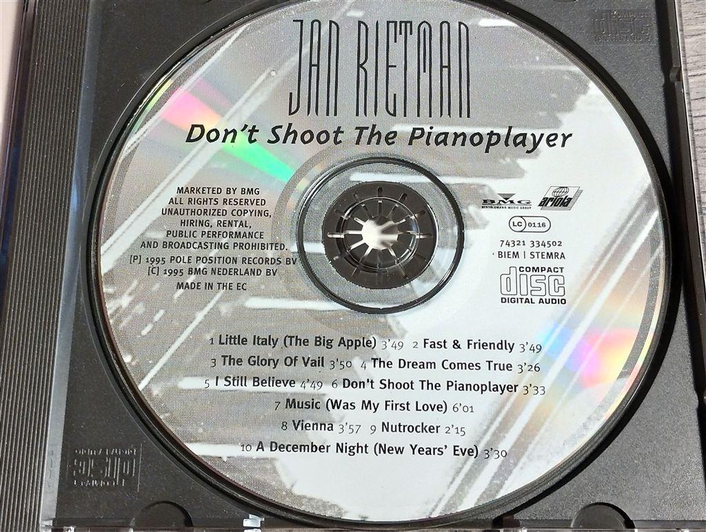 Jan Rietman – Don\'t Shoot The Pianoplayer, Ophalen of Verzenden, Zo goed als nieuw