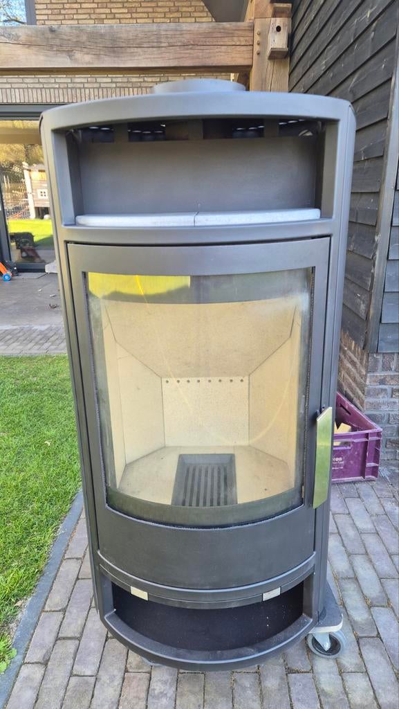 Nette Oranier 8kW Houtkachel, Ophalen, Houtkachel, Zo goed als nieuw, Vrijstaand
