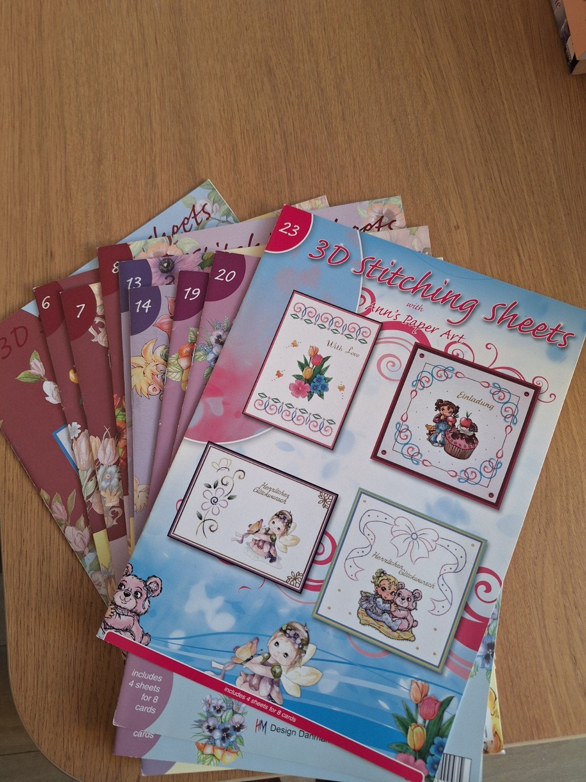 3D Stitching Sheets Ann's Paper Art - Diverse Nummers, Ophalen of Verzenden