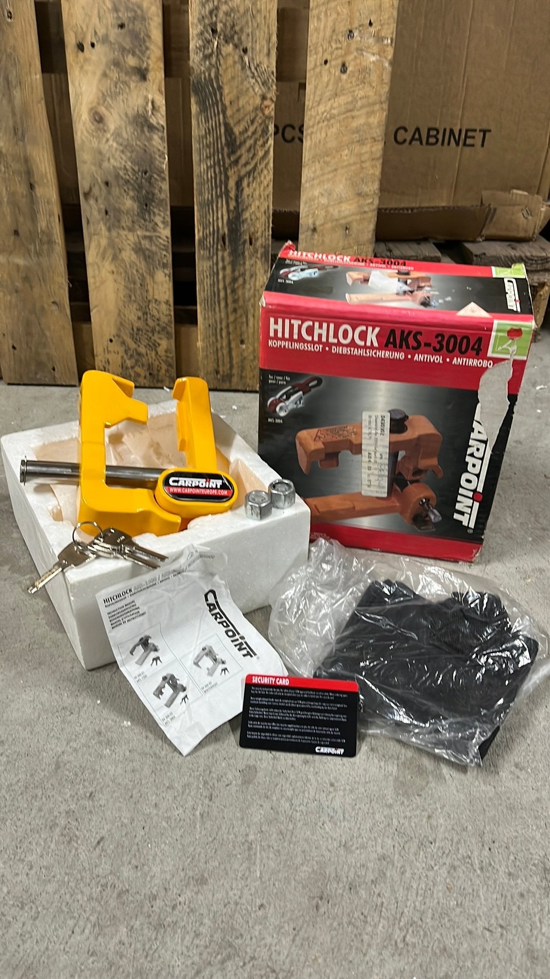 Carpoint hitchlock AKS-3004 koppelingsslot, kopslot, Nieuw, ., Nieuw, Ophalen of Verzenden, Carpoint