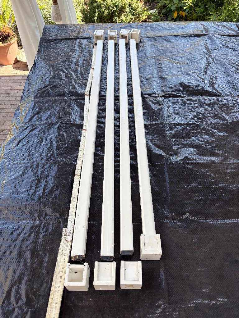 Barrière-stangen lichtkoepel, Ophalen, Gebruikt, Minder dan 80 cm, 80 tot 120 cm