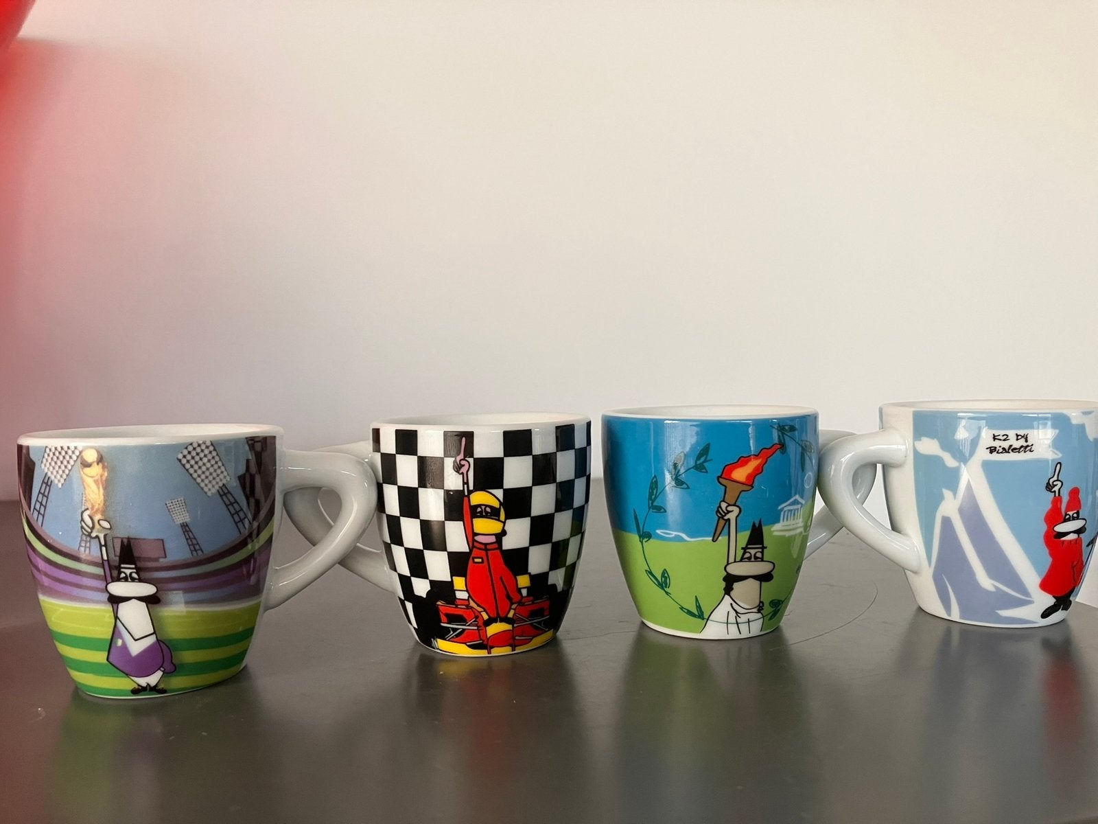 BIALETTI: kopjes, Ophalen of Verzenden, Overige stijlen, Kop(pen) en/of Schotel(s)