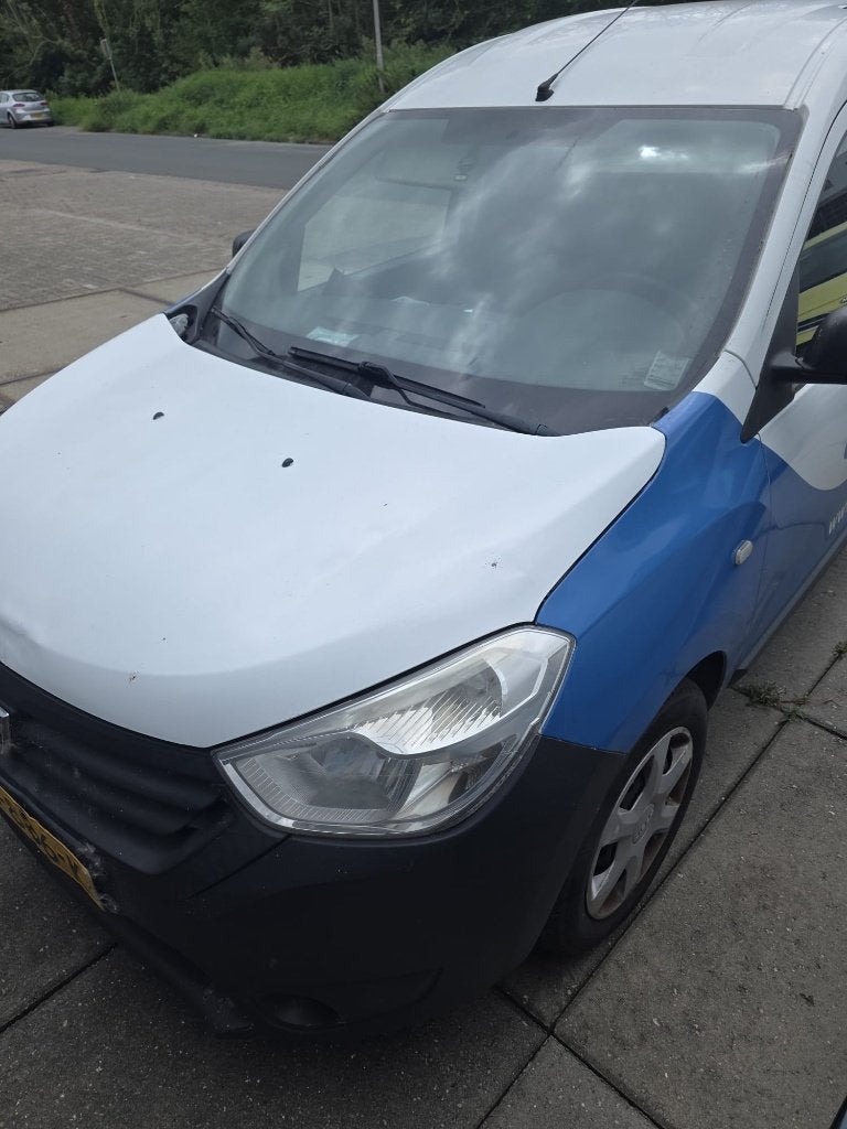 Dacia Dokker Van 1.5 dCi 75pk 2014, 74 pk, 4 cilinders, Wit, Origineel Nederlands