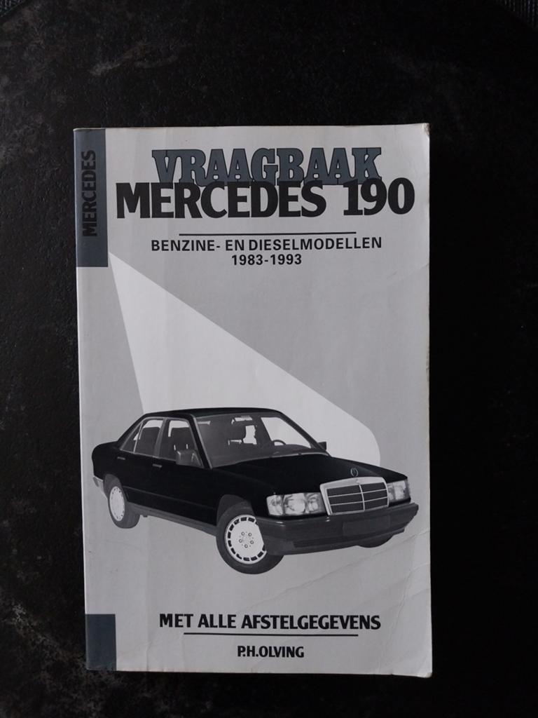 Te koop. Mercedes 190 E.  Vraagbaak 1983/1993., Ophalen