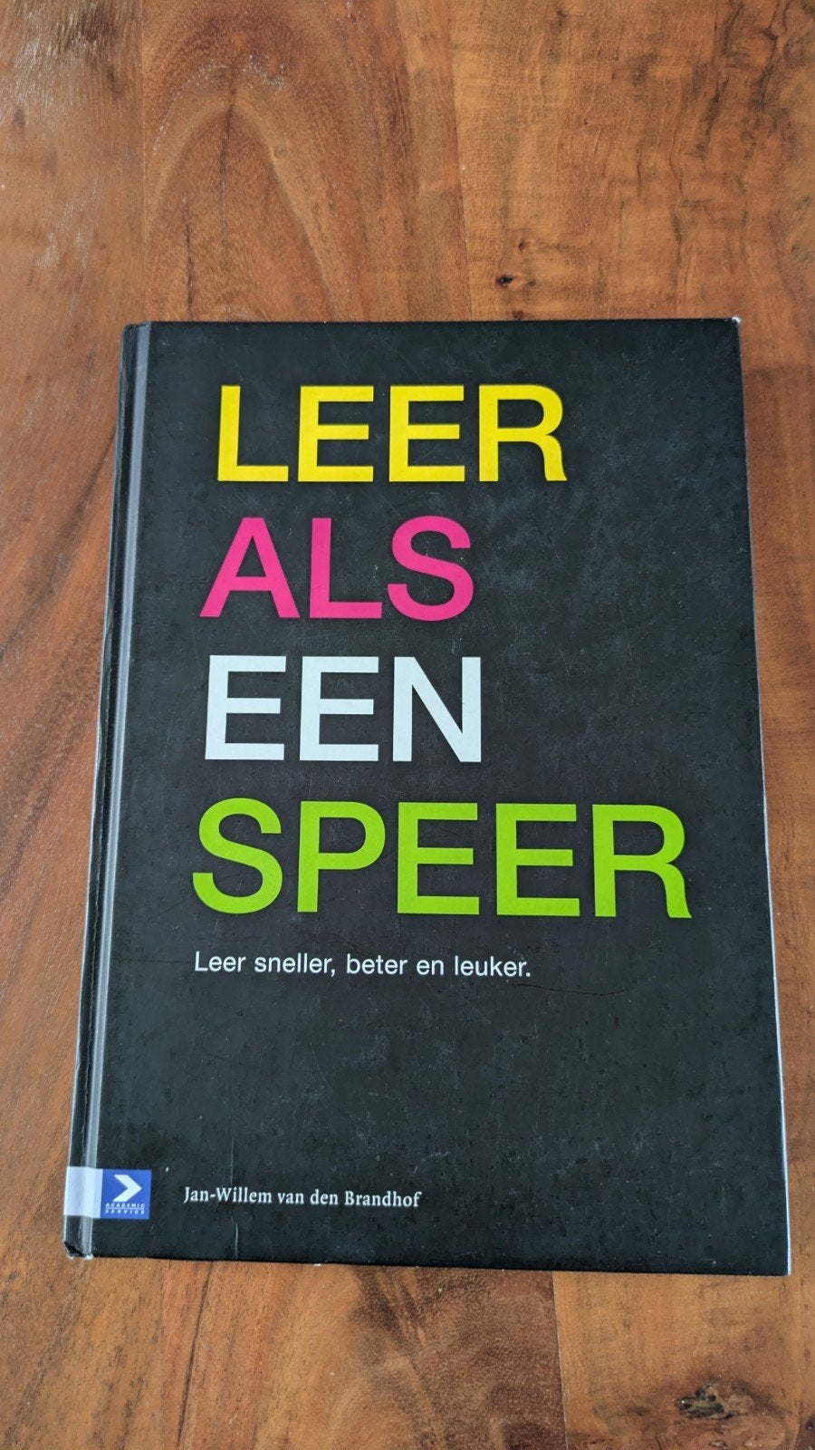 Leer als een Speer - Leer sneller, beter en leuker, Boeken, Jan-Willem van den Brandhof, Ophalen of Verzenden, Zo goed als nieuw