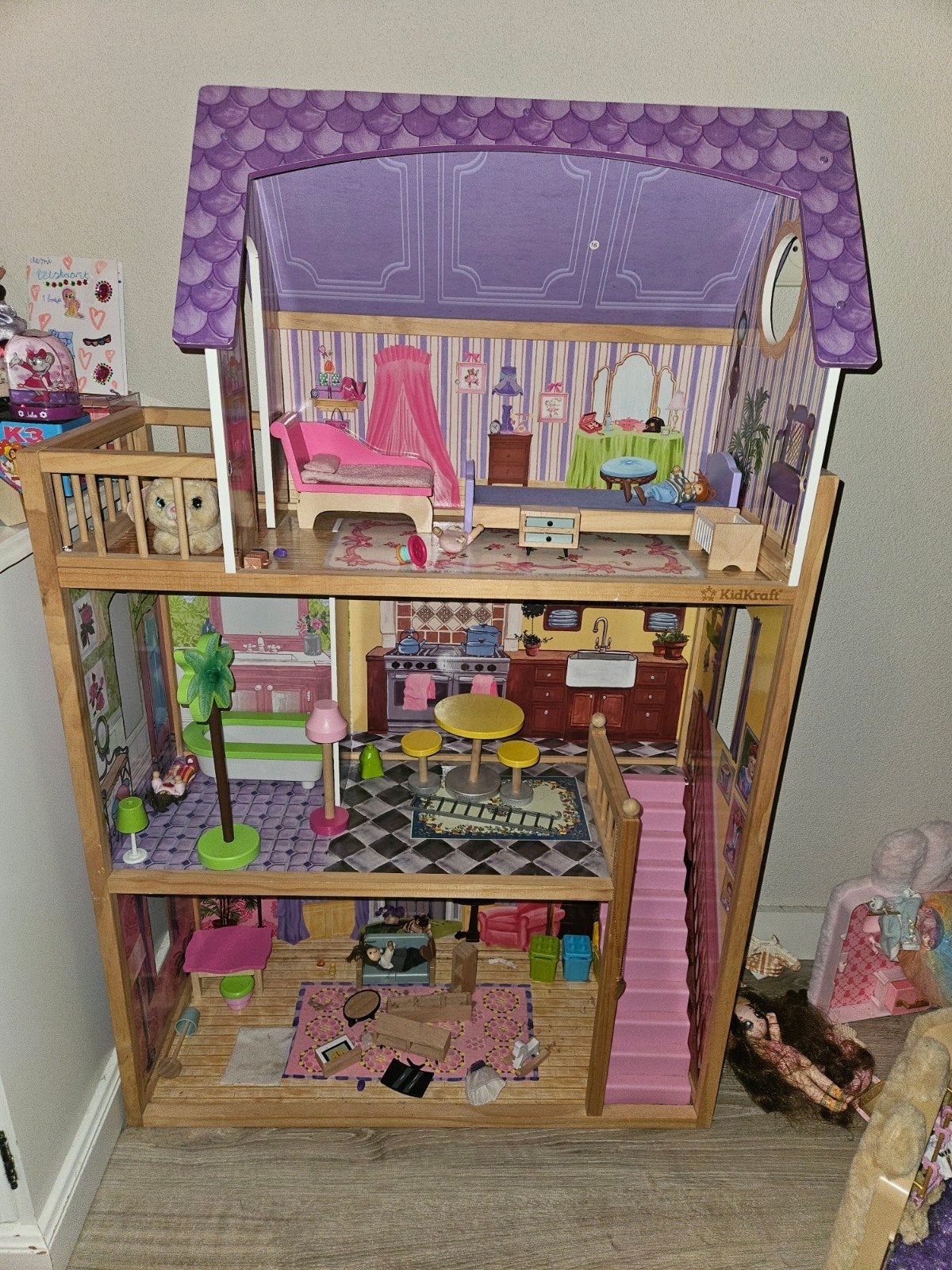 Kidkraft poppenhuis, Ophalen, Zo goed als nieuw, Poppenhuis
