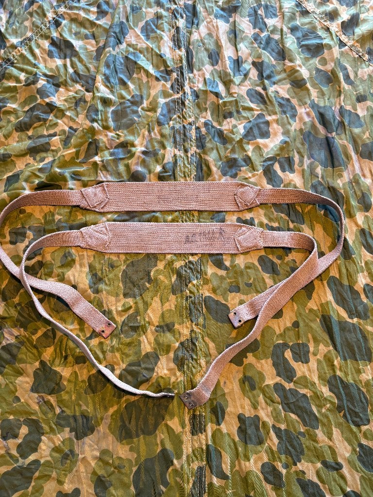 Tweede wereldoorlog Britse X strap set 1944, Ophalen of Verzenden, Landmacht, Engeland, Overige typen