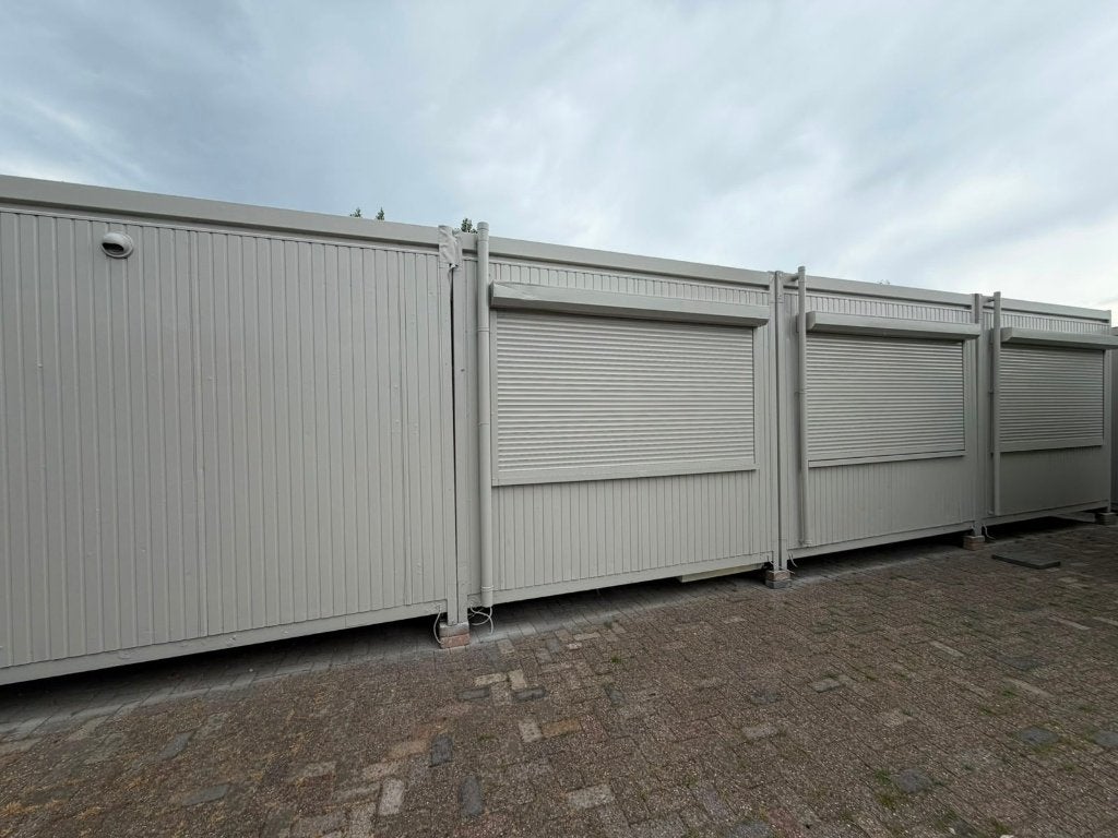 Bouw-schaftkeet, Kantoorunit, Woonunit, Directiekeet. 12 x 6, Ophalen, Gebruikt