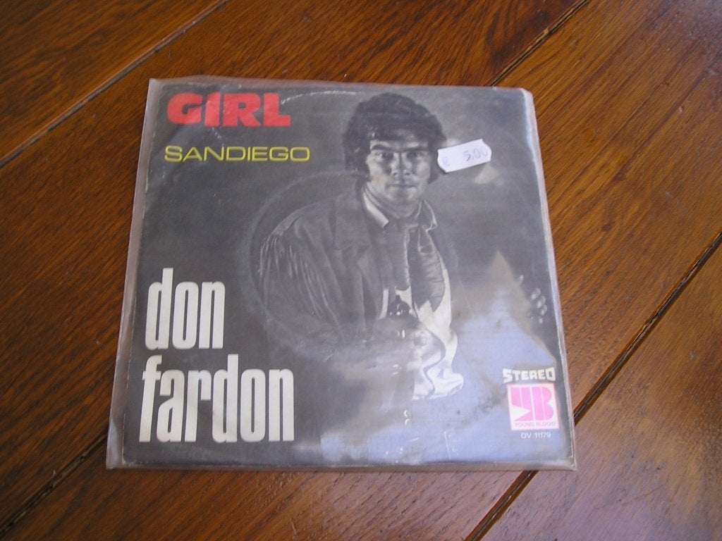 60s don fardon singles, Ophalen of Verzenden, Gebruikt, 7 inch