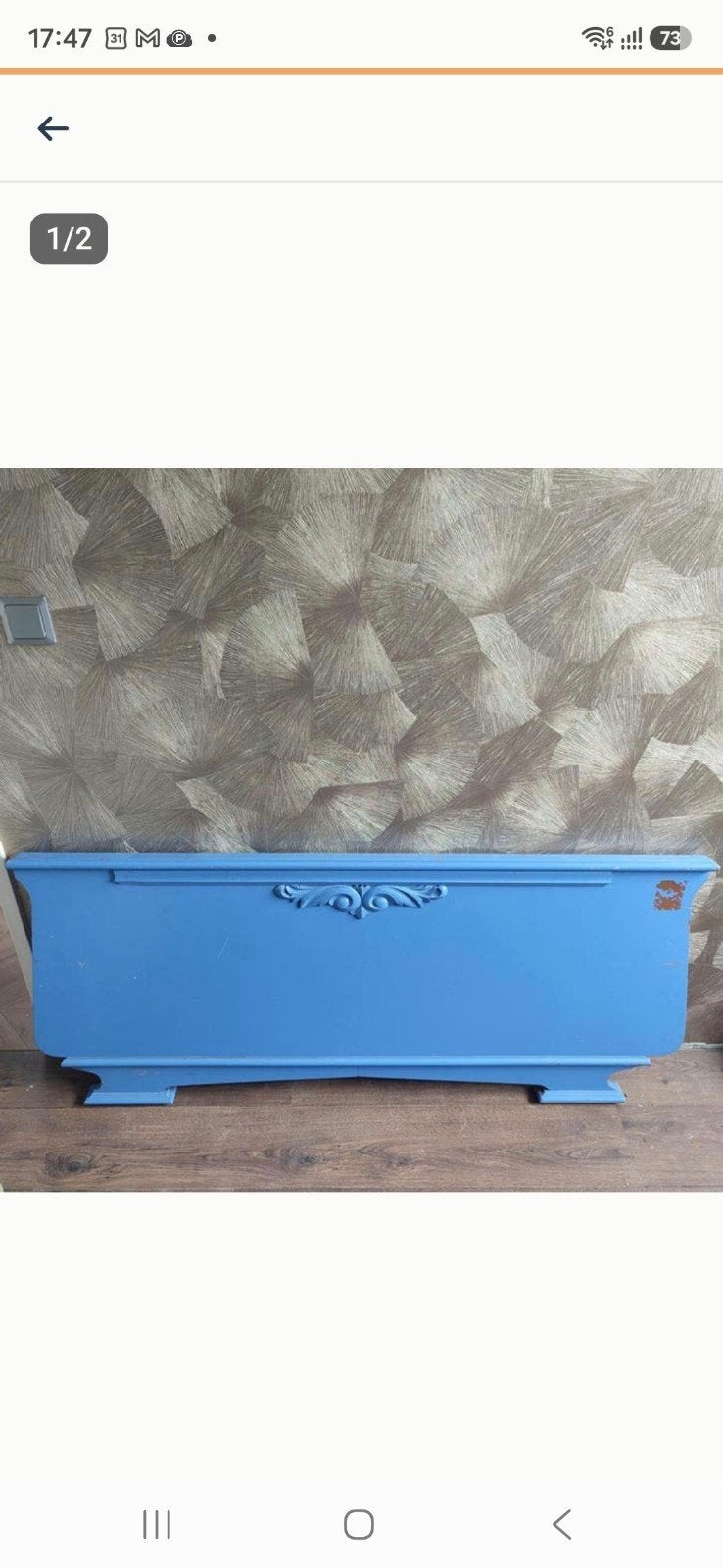 GRATIS Bohemian houten bed, Ophalen