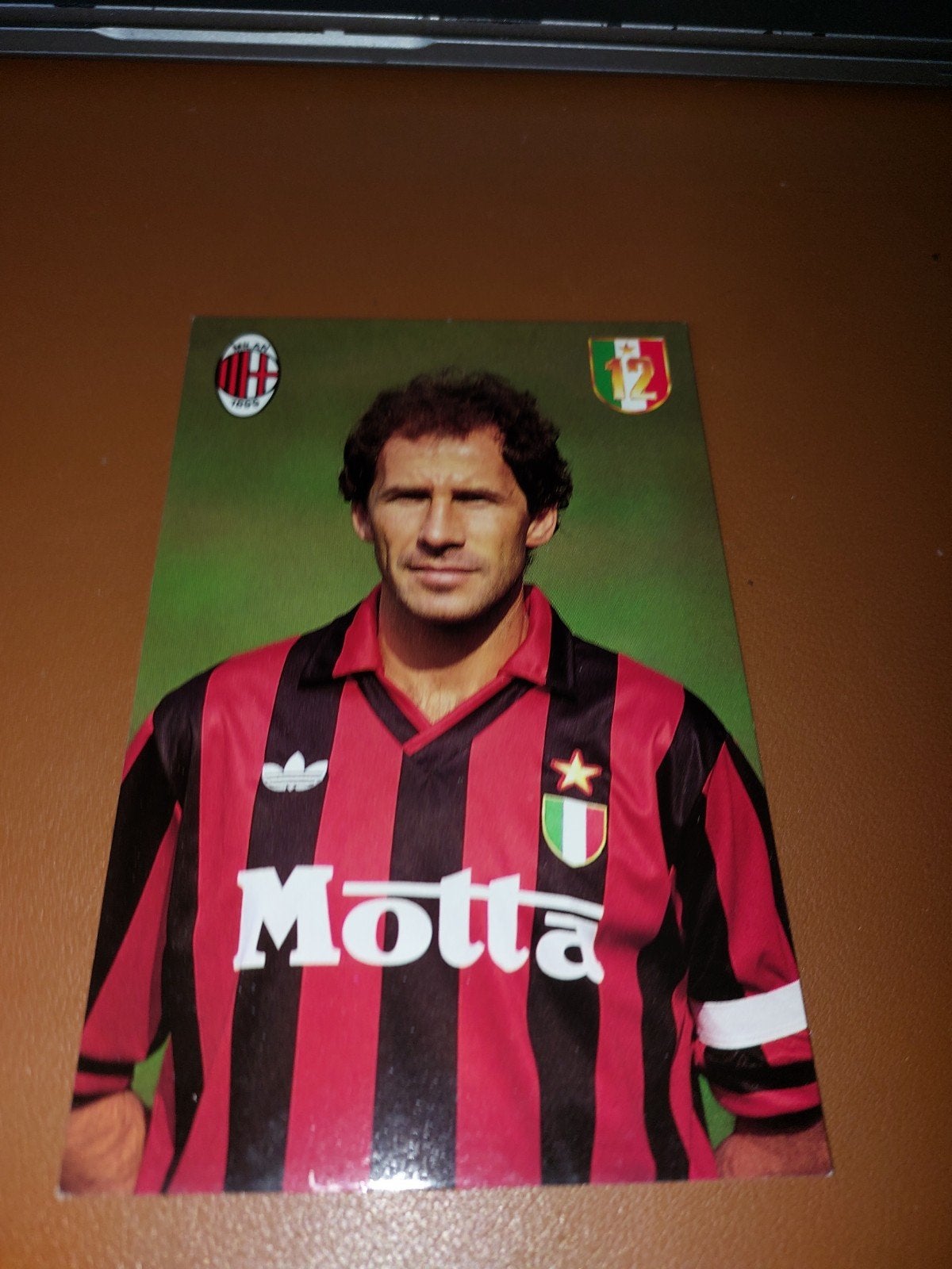 baresi ac milan spelerskaart 1991, Verzenden, Zo goed als nieuw, Buitenlandse clubs, Spelerskaart