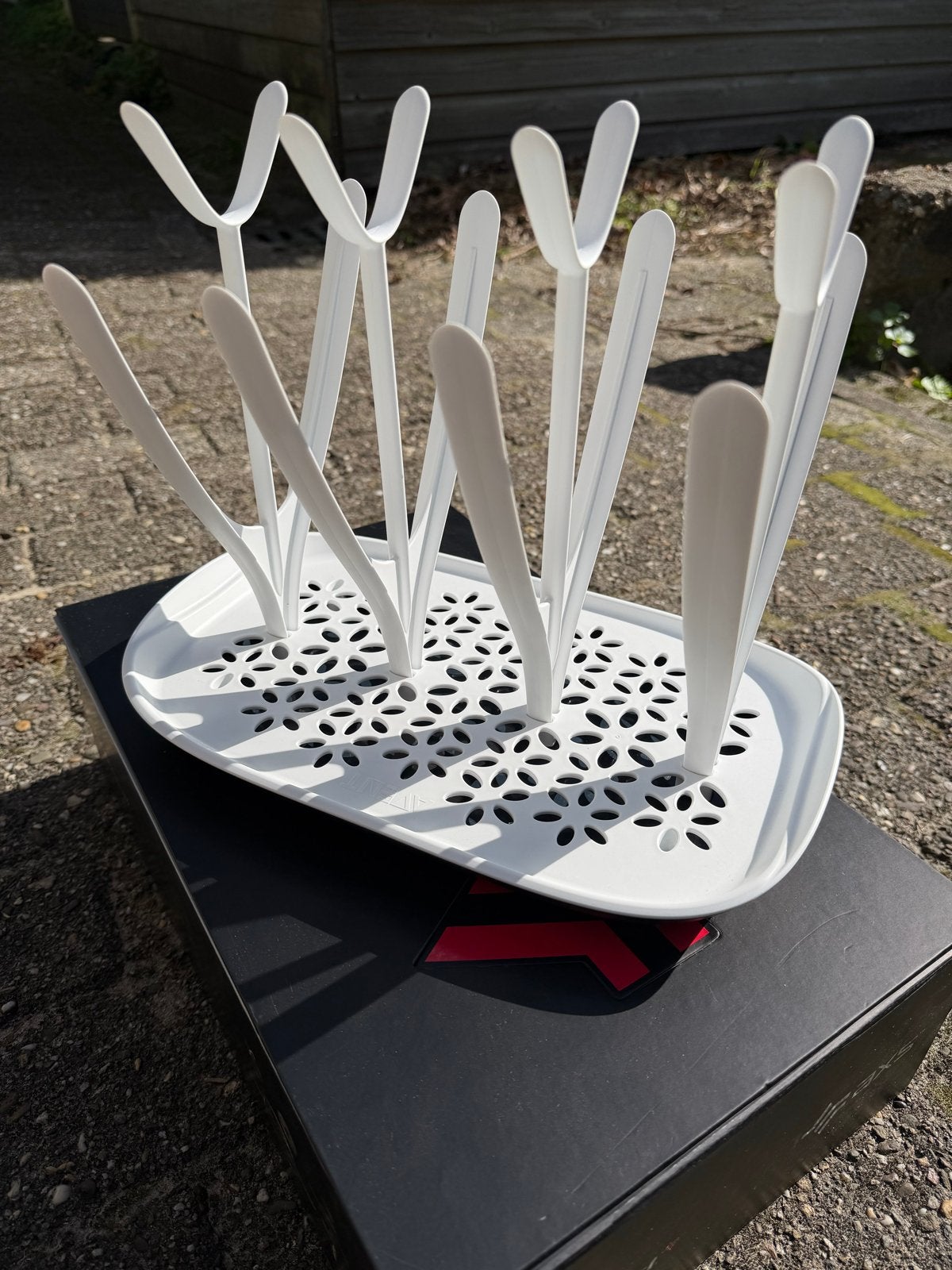 Flessenrekje/droogrekje voor babyflessen en accessoires, Ophalen of Verzenden, Gebruikt