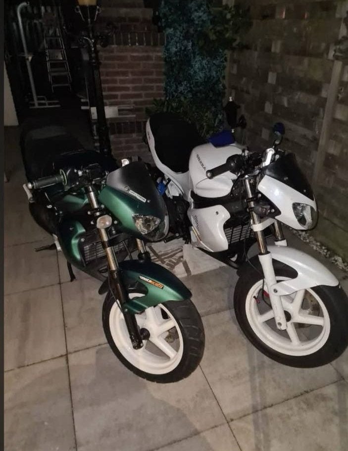 Gilera DNA.50snel hebo / 70cc dr wit, Ophalen of Verzenden, Zo goed als nieuw, Overige modellen