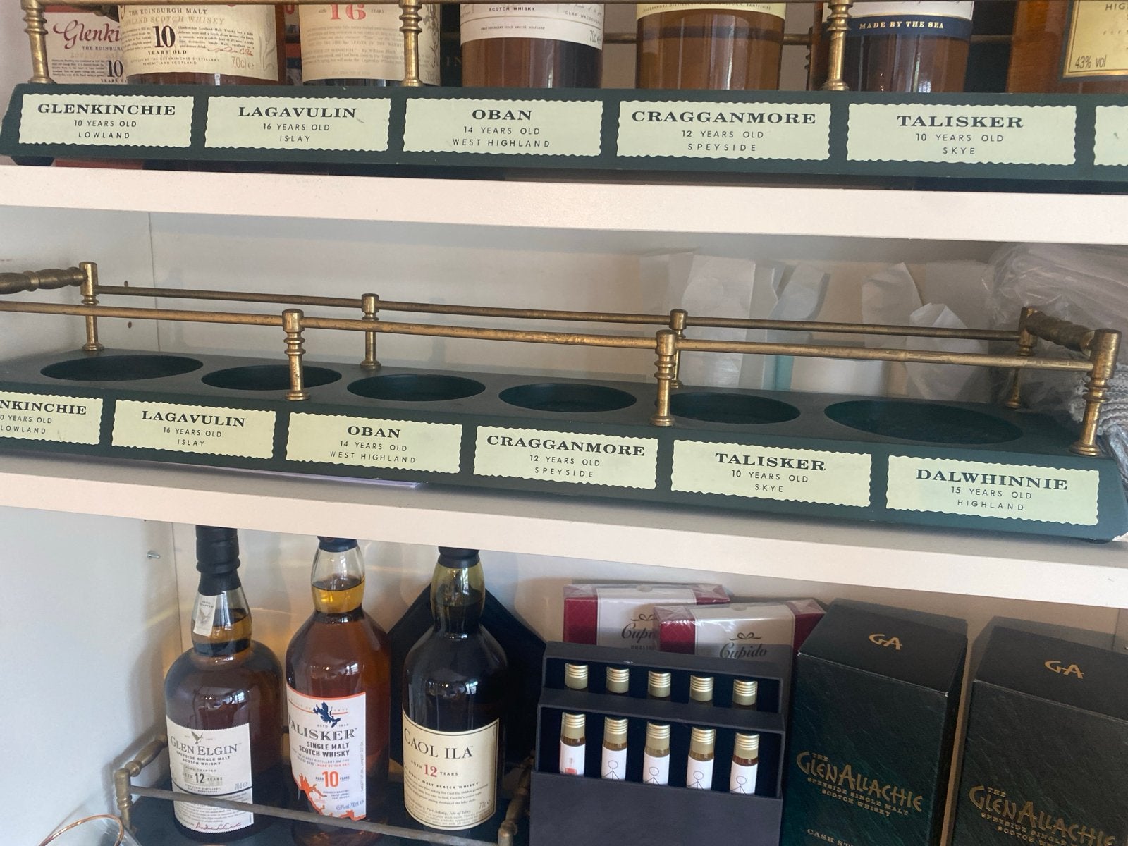 Vintage Whisky Presentatiehouder - Classic Malts, Ophalen of Verzenden
