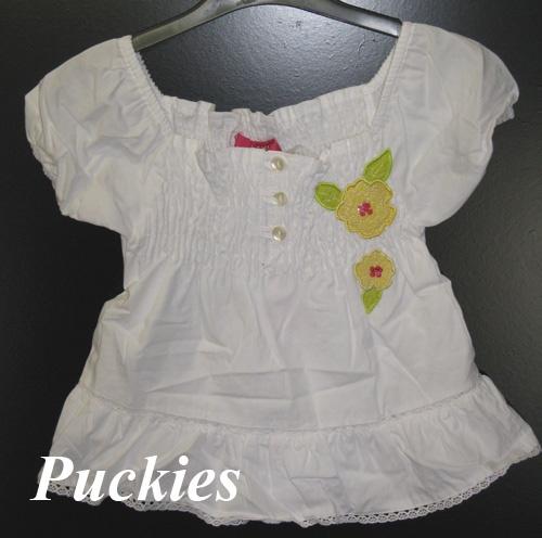 Witte Exit top maat 92 NIEUW (8346) a, Kinderen en Baby's, Kinderkleding | Maat 92, Meisje, Nieuw, Ophalen of Verzenden, Shirt of Longsleeve