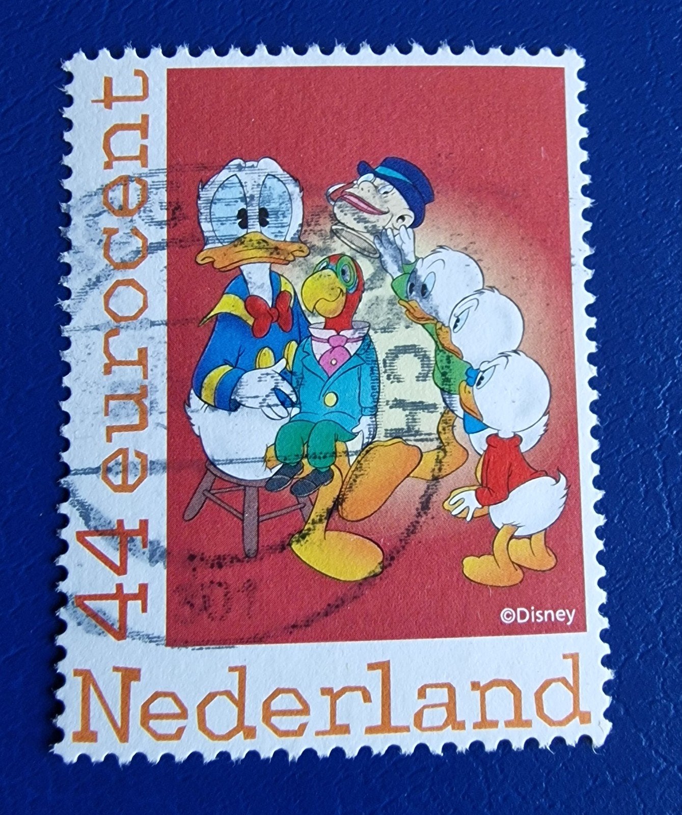 kv1274 persoonlijke  postzegel Donald Duck gestempeld, Postzegels en Munten, Postzegels | Nederland, Ophalen of Verzenden, Na 1940