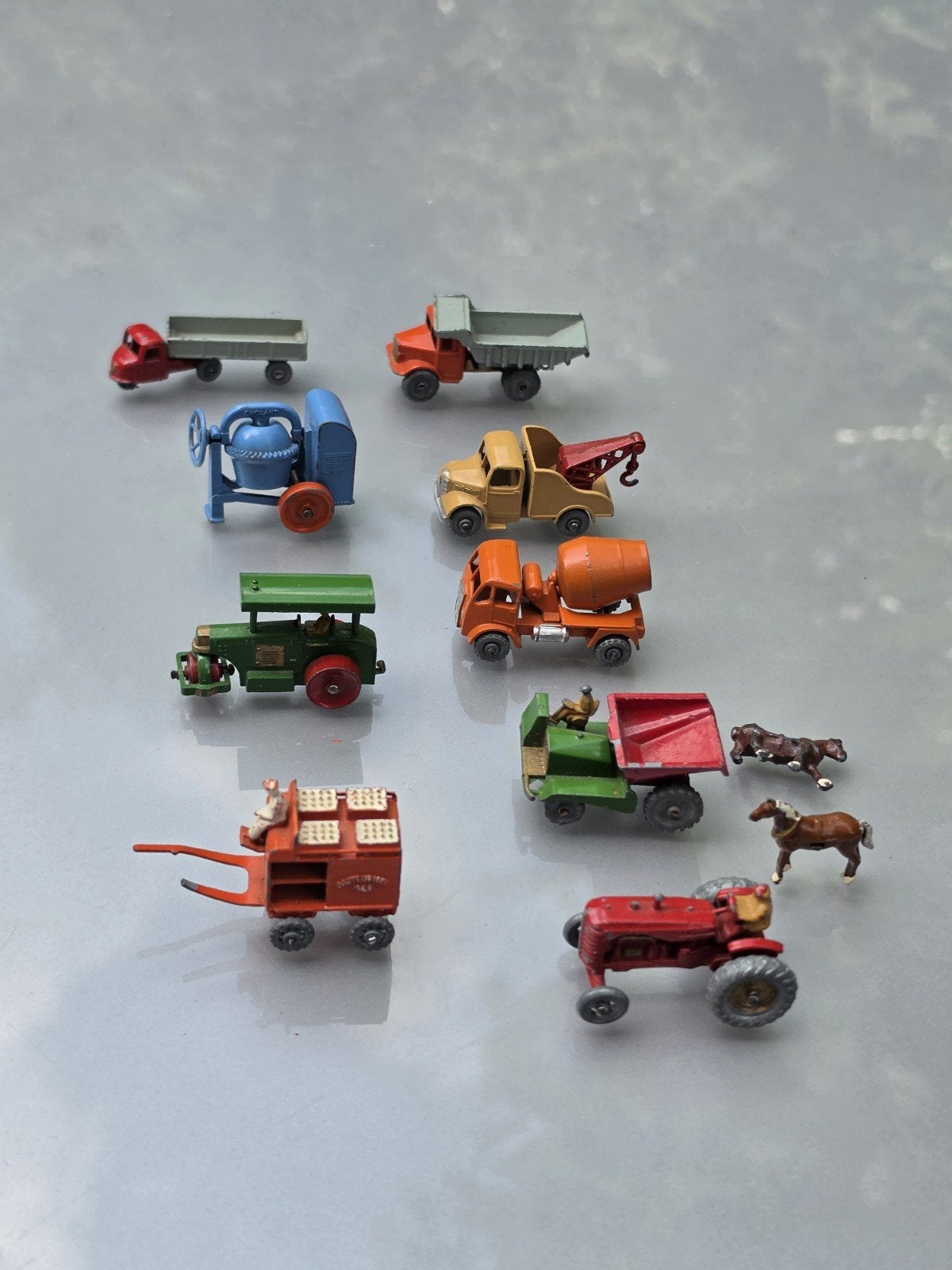Oude Moko Lesney Matchbox auto's modelauto's, Ophalen of Verzenden, Gebruikt, Auto