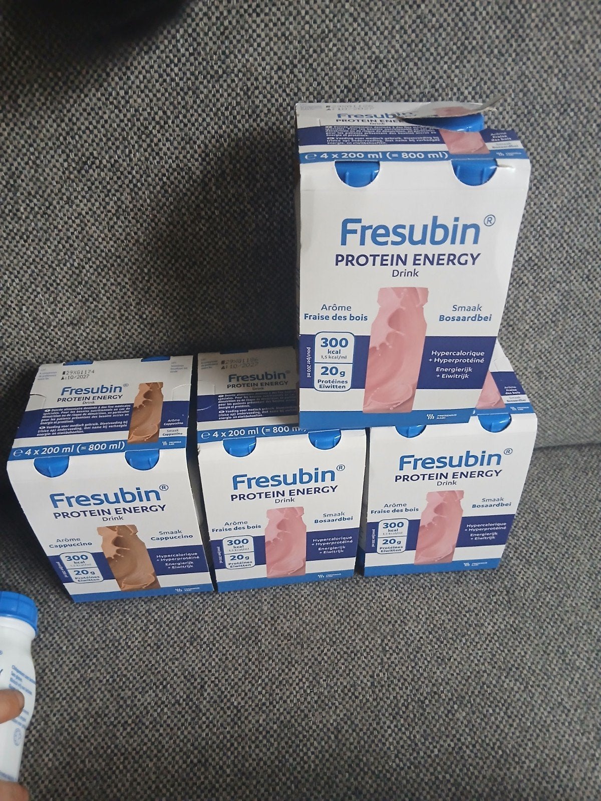 fresubin bijvoeding, Ophalen