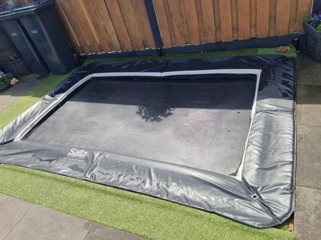 Salta Trampoline Inground, Ophalen of Verzenden, Gebruikt