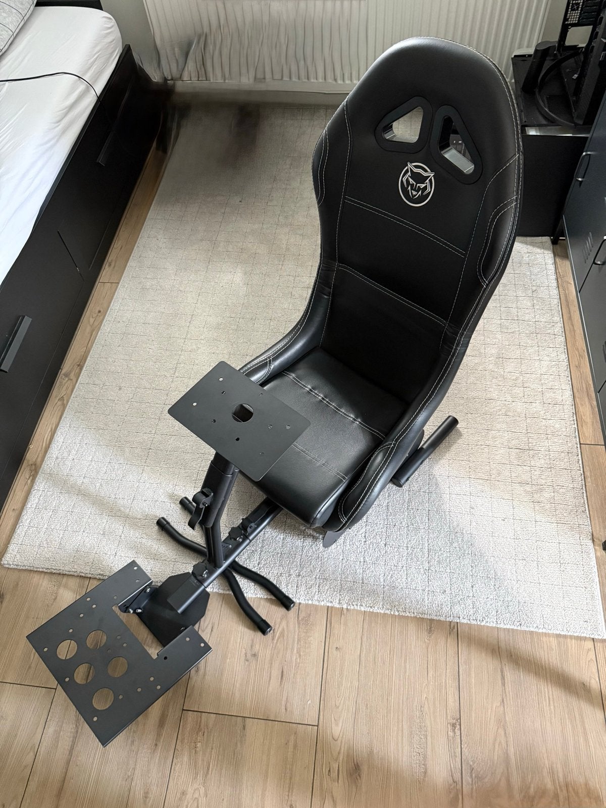 Playseat Challenge racestoel met stuur- en pedaalstandaard, Ophalen, Zo goed als nieuw