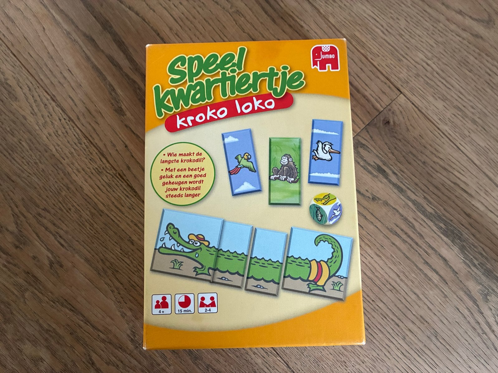 Speelkwartiertje Kroko Loko, Een of twee spelers, Ophalen, Gebruikt