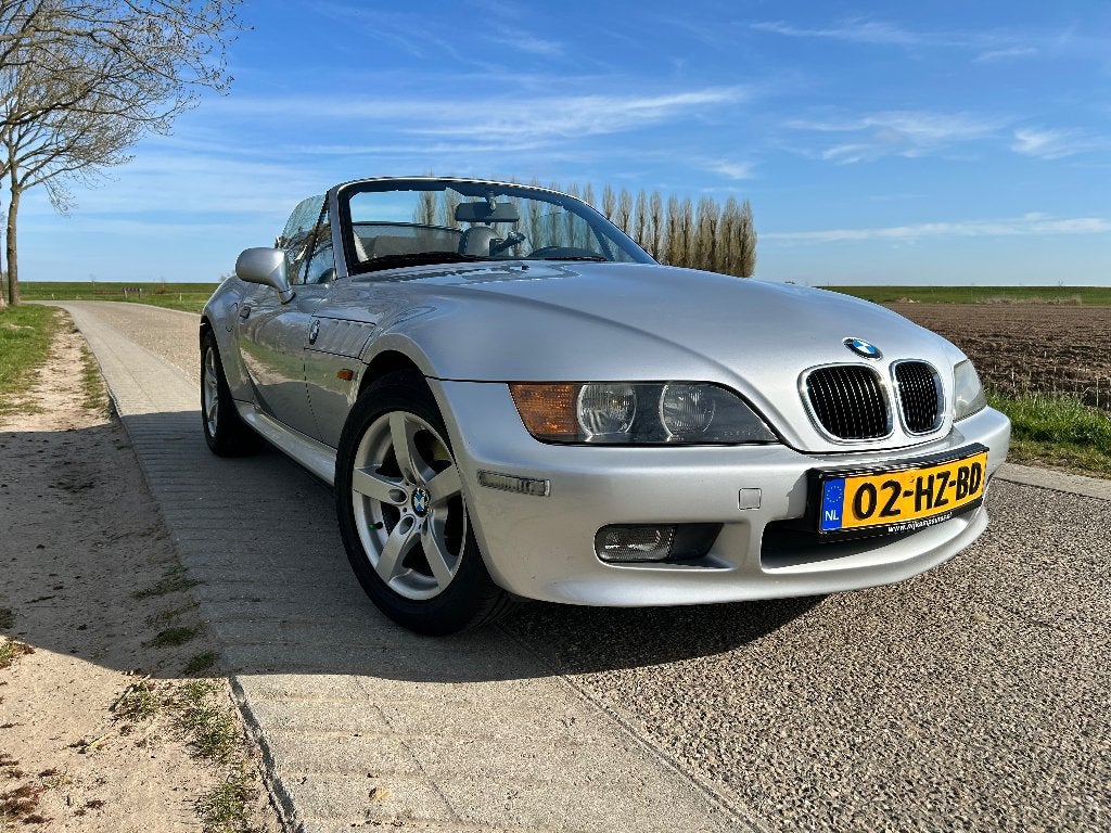 BMW Z3 1.9 I Roadster 2002 Grijs, Auto's, 13 km/l, 4 cilinders, Origineel Nederlands, Handgeschakeld