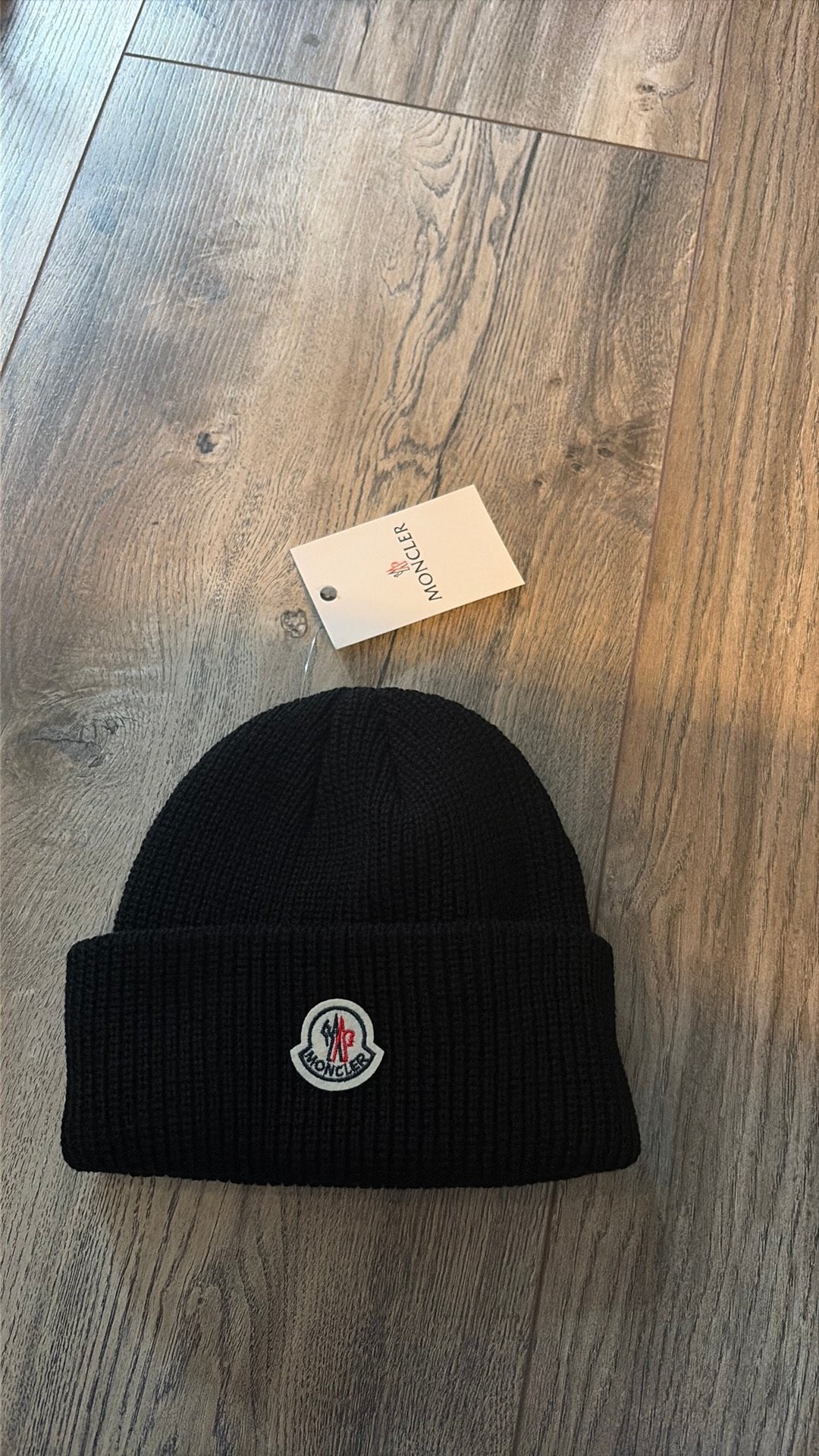 Moncler muts, Kleding | Heren, Ophalen of Verzenden, Zo goed als nieuw, Overige maten, Muts