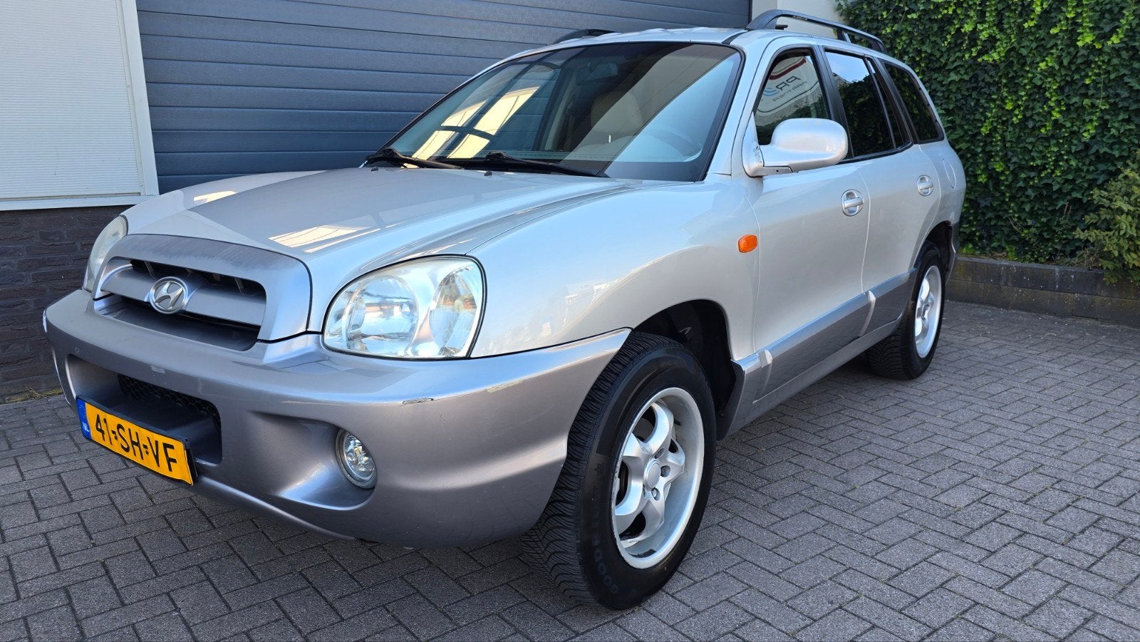 Hyundai Santa Fe 2.4 I 16V 2WD 2006 Grijs, Auto's, Voorwielaandrijving, 145 pk, Santa Fe, 4 cilinders