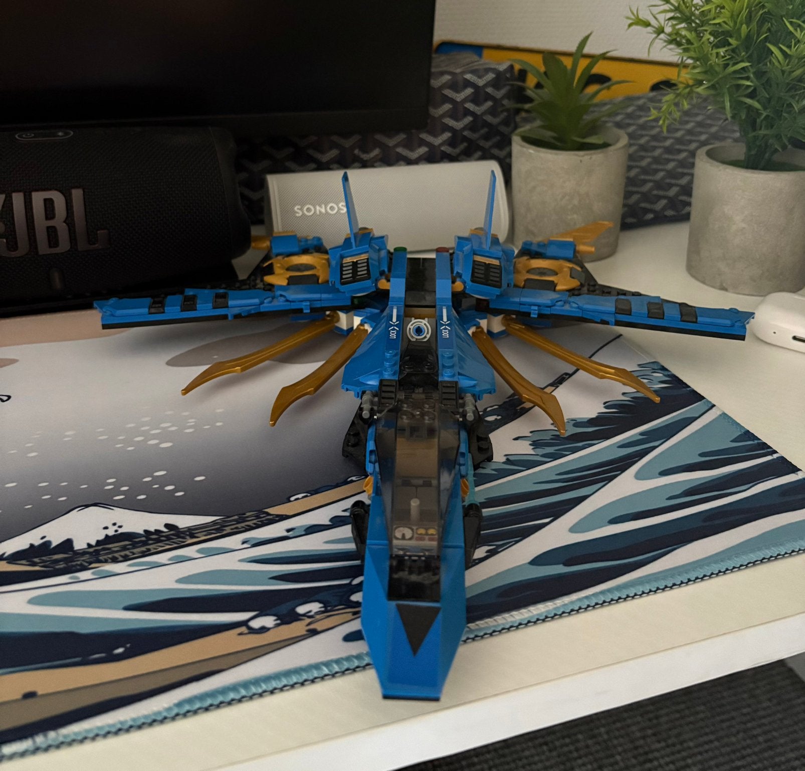 Lego mix met lego ninjago en knexo knight, Ophalen, Lego, Zo goed als nieuw, Minifiguur