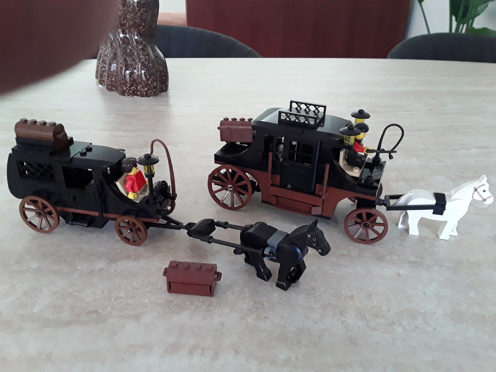 Lego Moc Western Koetsen, Ophalen of Verzenden