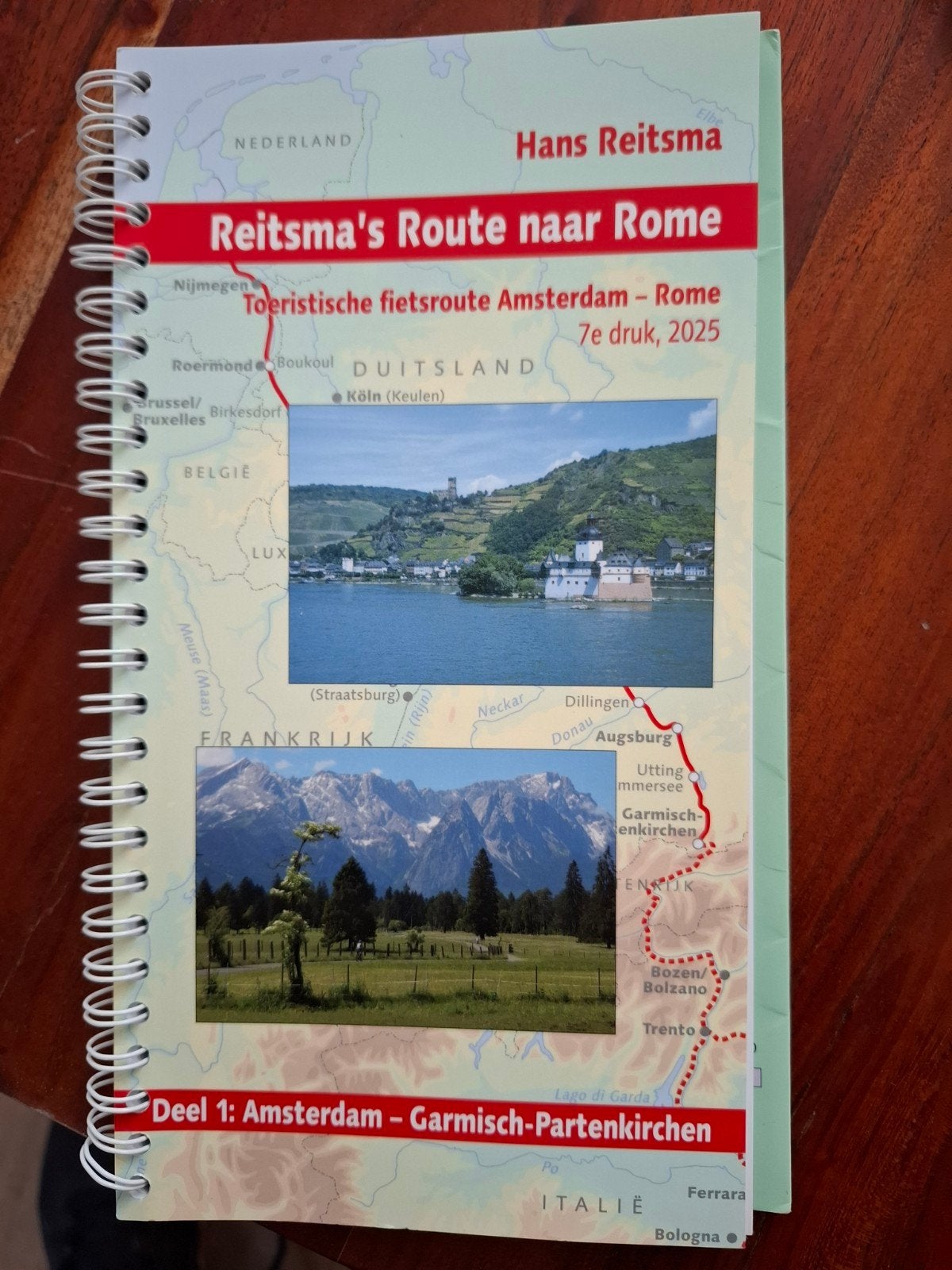 Reitsma's Route naar Rome - Complete Fietsgids (3 delen), Overige merken, Europa, Ophalen of Verzenden, Zo goed als nieuw