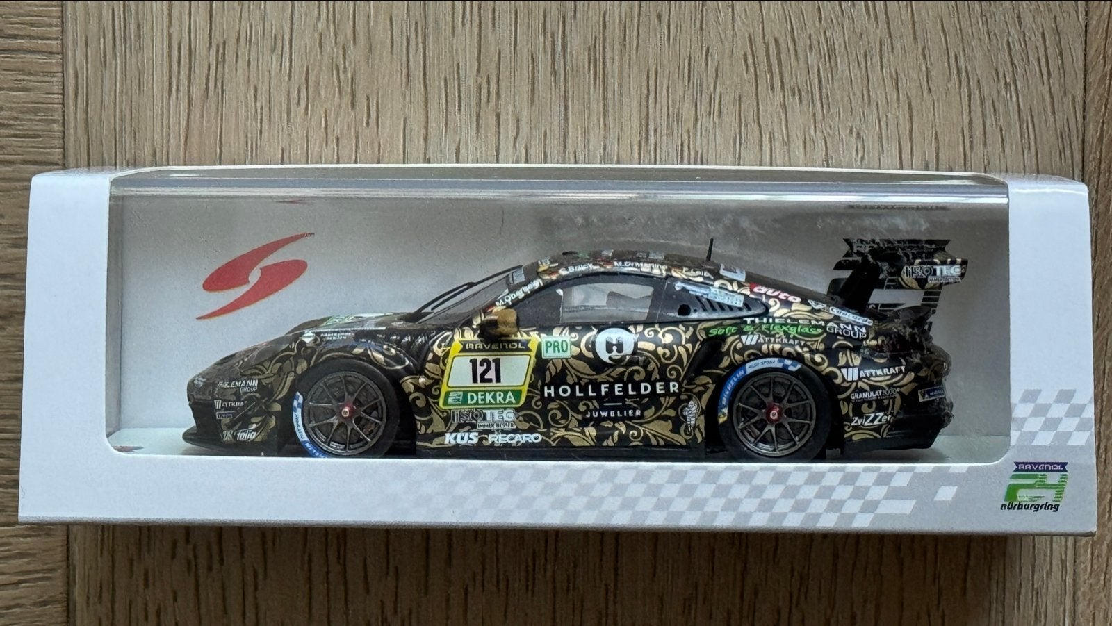 Spark 1/43 Porsche 911 GT3 Cup (992) K.Kramer 24H Nürburgrin, Ophalen of Verzenden, Nieuw, Auto, Overige merken