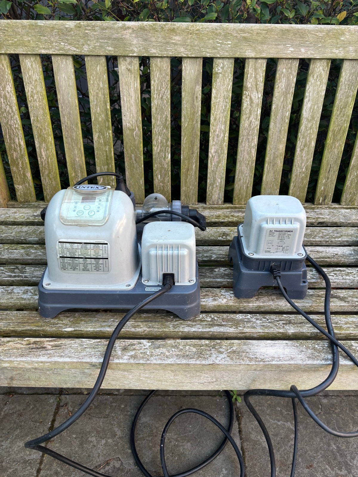 Intex Zoutwatersysteem ECO7220G voor zwembad, Tuin en Terras, Zwembad-toebehoren, Ophalen of Verzenden, Gebruikt, Overige typen