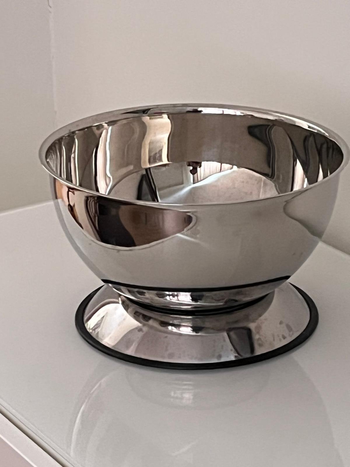 Beslagkom / Mengkom van RVS, 25cm, Le Chef, Ophalen, Zilver, Metaal, Overige merken