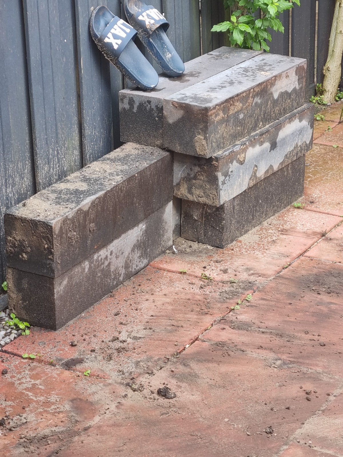 Stapelbloken, Ophalen of Verzenden, Beton, Overige typen