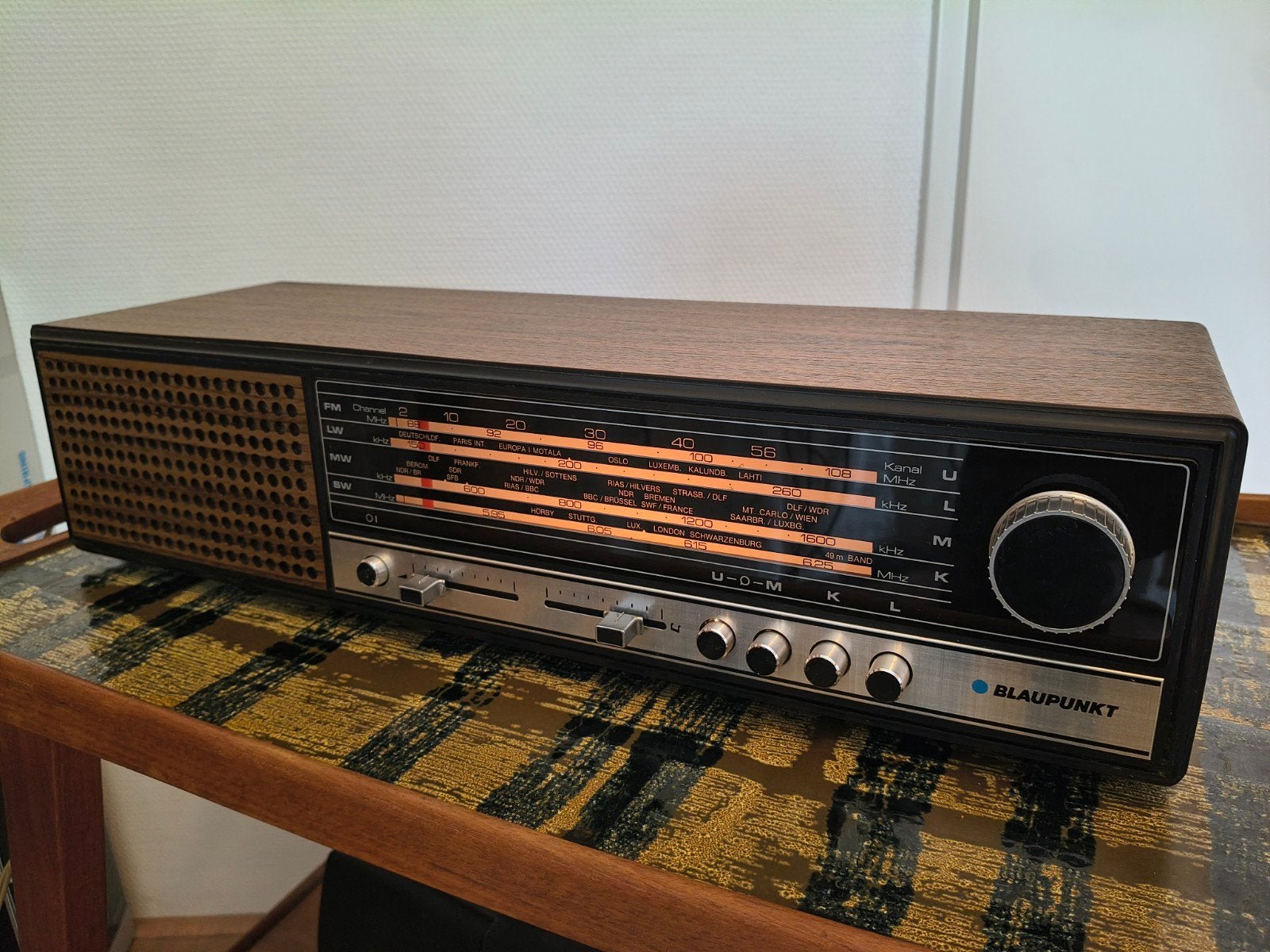 Blaupunkt Ostia Radio - Vintage Design Radio, Antiek en Kunst, Ophalen of Verzenden