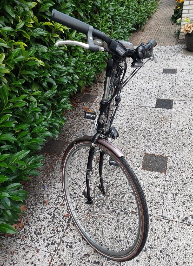 Gazelle Medeo herenfiets, Fietsen en Brommers, Fietsen | Heren | Herenfietsen, Ophalen, Gebruikt, Velgrem, Versnellingen