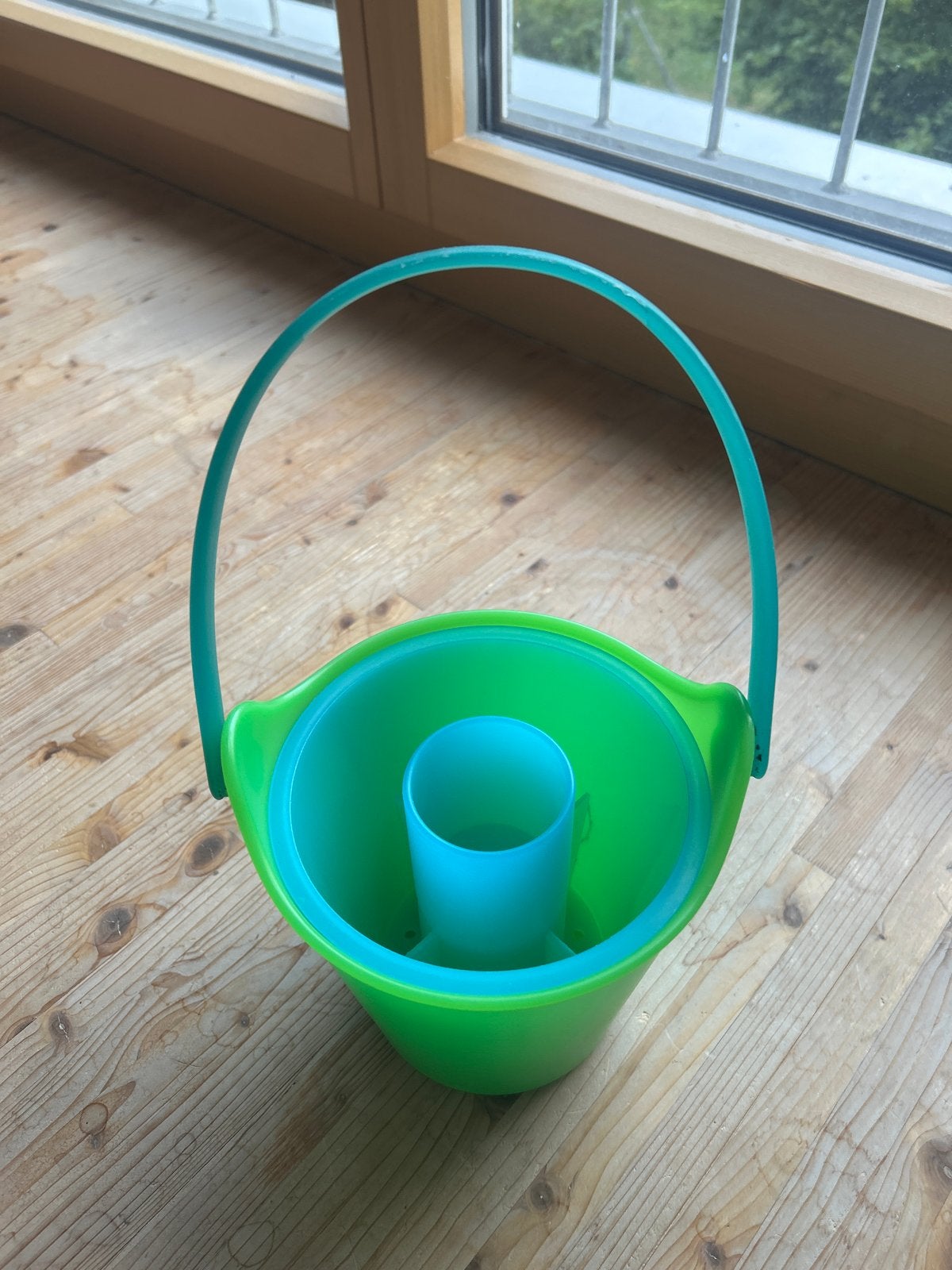 Alessi Afdruiprek Bestek - Groen/Blauw, Ophalen, Kunststof, Alessi, Meerkleurig