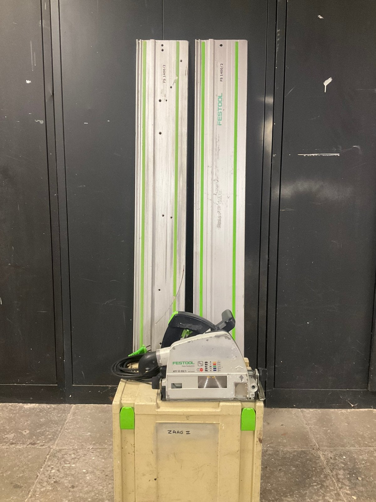 Festool ATF 55 EB/1 invalzaag, Gebruikt, Invalzaag, 600 tot 1200 watt, Ophalen of Verzenden