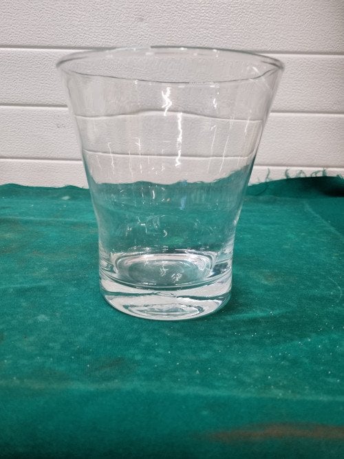 vaas glas dikke bodem, Ophalen of Verzenden