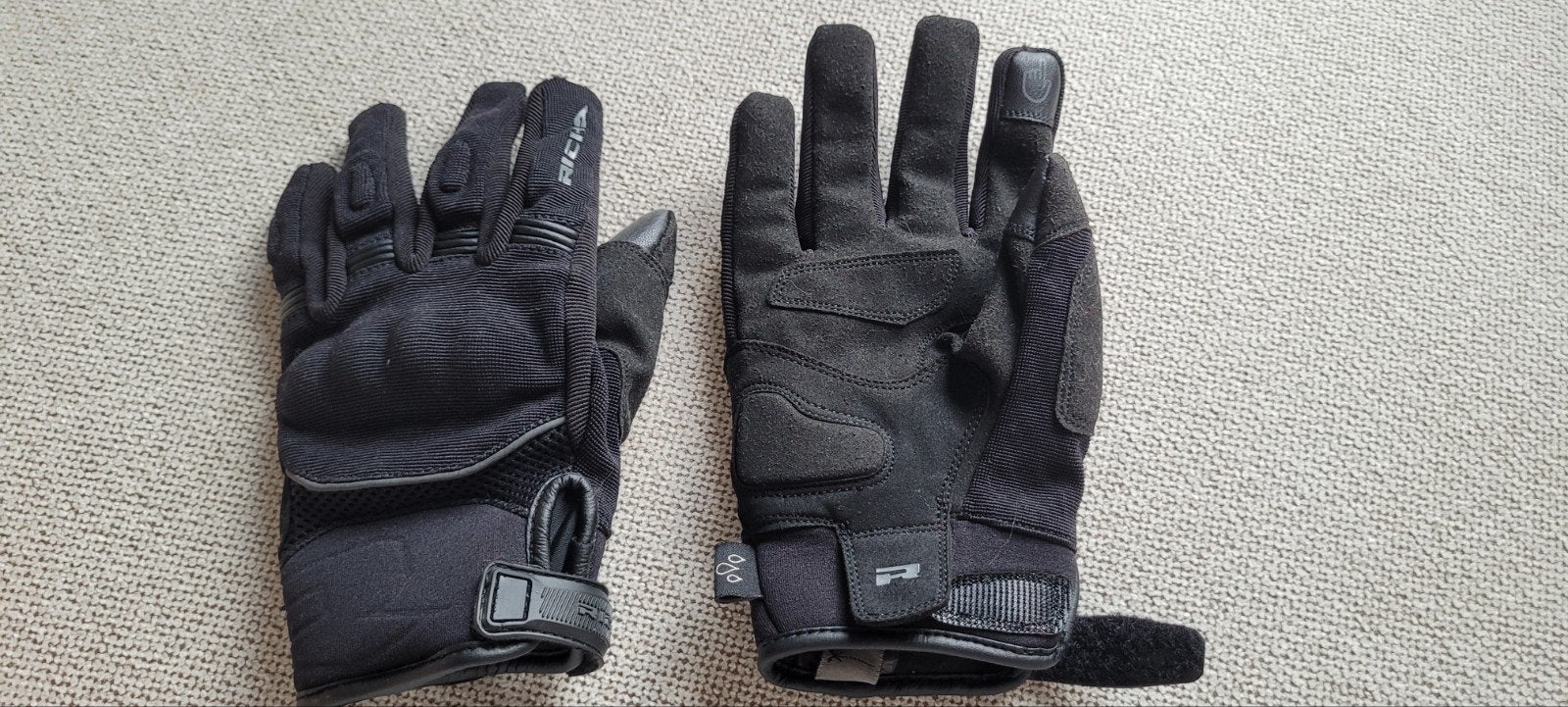 Richa Scope WP Ladies Handschoenen Zwart 100, Motoren, Ophalen of Verzenden, Tweedehands, Handschoenen