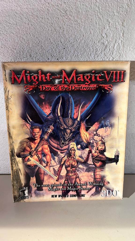 Might and Magic VIII Day of the Destroyer BIG BOX COLLECTOR, 1 speler, Ophalen of Verzenden, Zo goed als nieuw, Vanaf 12 jaar