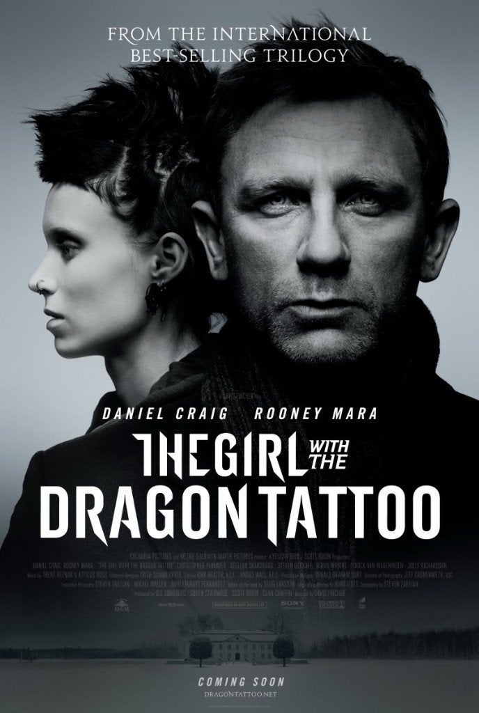 te koop: 35mm film  the Girl with the dragon tattoo 2011, Ophalen of Verzenden, 35mm film
