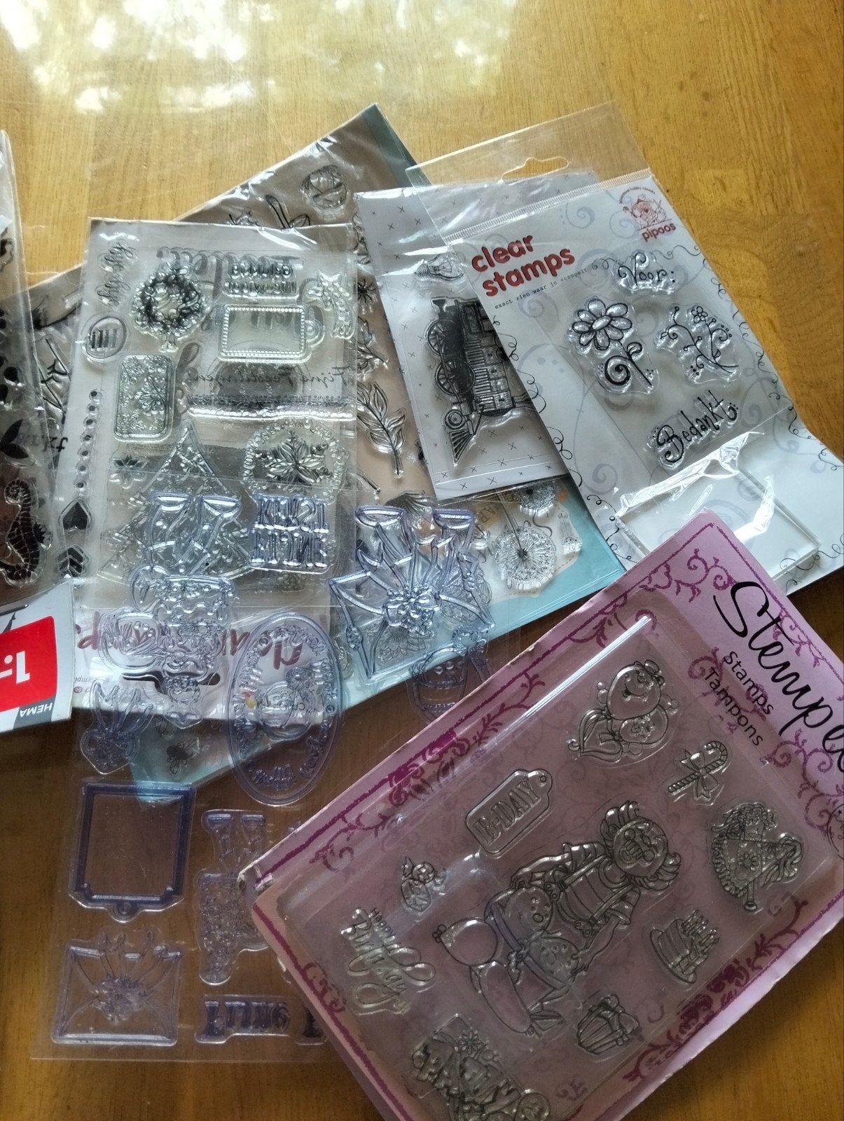 Hobby, Ophalen, Houten stempel