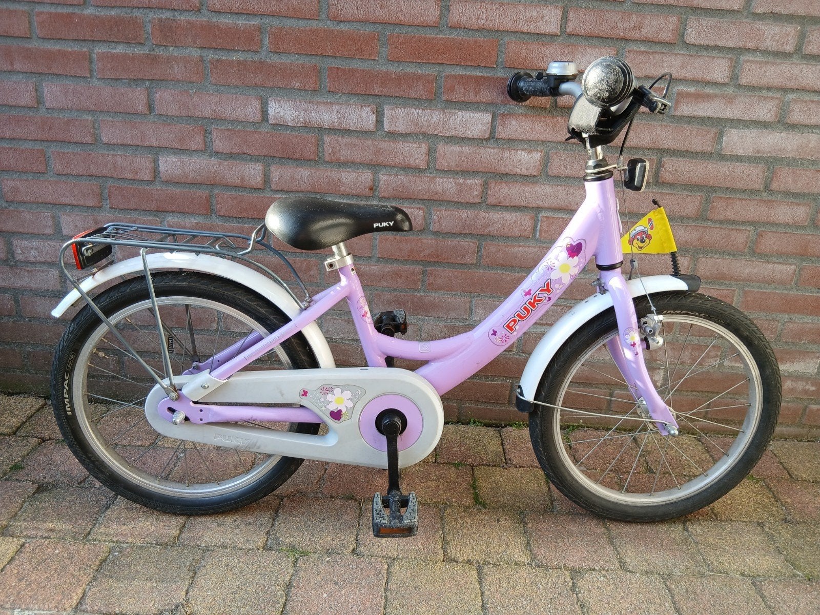 Puky meisjesfiets 18 inch, Ophalen, Terugtraprem, Puky, 18 inch
