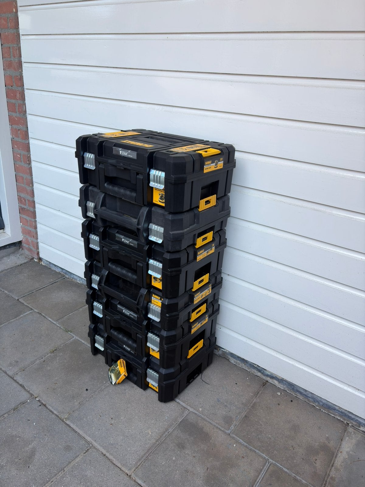 DeWalt TSTAK Koffers 6x, Nooit Gebruikt, Ophalen of Verzenden, Zo goed als nieuw