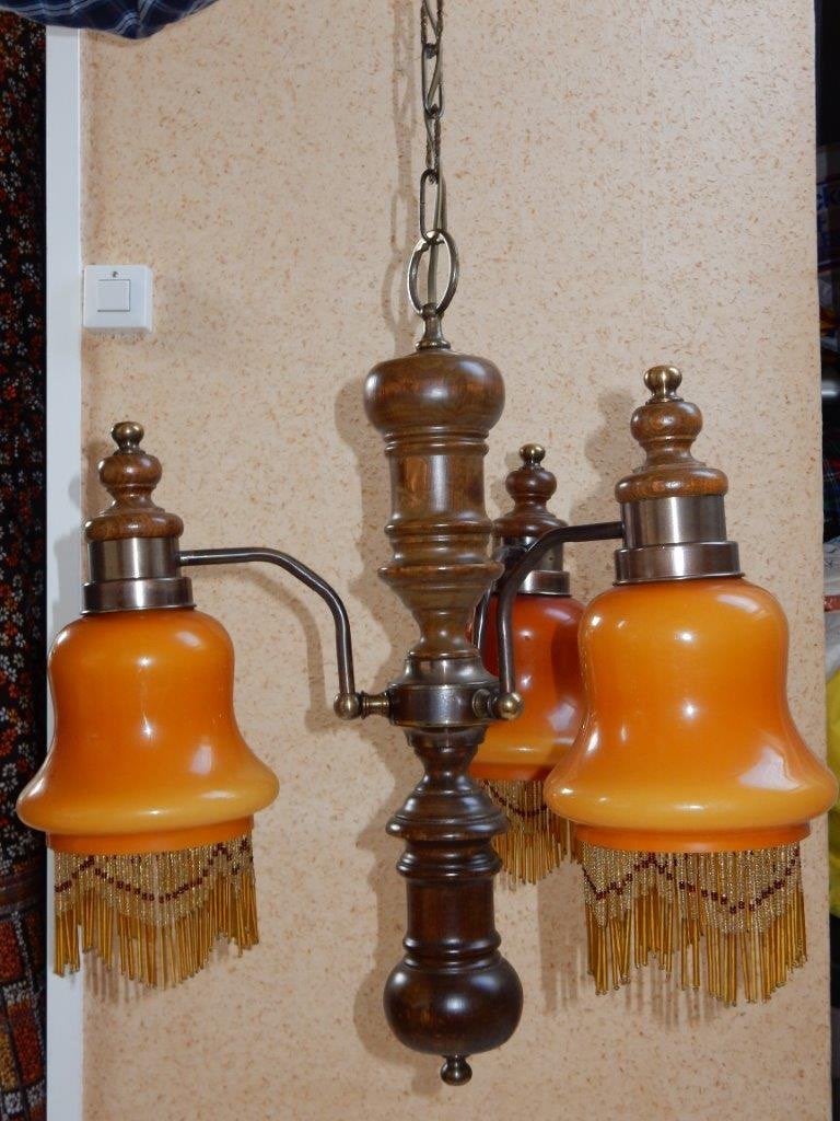 Hanglamp, Ophalen, Gebruikt, Klassiek, E27 (groot)